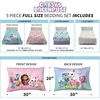image:imageFranco Kids Bedding Super Soft Comforter and Sheet Set 4 Piece Twin Size BatmanGabbys Dollhouse