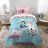 image:imageFranco Kids Bedding Super Soft Comforter and Sheet Set 4 Piece Twin Size BatmanGabbys Dollhouse