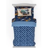 image:imageFranco Kids Bedding Super Soft Comforter and Sheet Set 4 Piece Twin Size BatmanHot Wheels