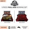 image:imageFranco Kids Bedding Super Soft Comforter and Sheet Set 4 Piece Twin Size BatmanJurassic World