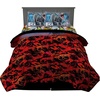 image:imageFranco Kids Bedding Super Soft Comforter and Sheet Set 4 Piece Twin Size BatmanJurassic World
