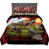 image:imageFranco Kids Bedding Super Soft Comforter and Sheet Set 4 Piece Twin Size BatmanJurassic World