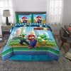 image:imageFranco Kids Bedding Super Soft Comforter and Sheet Set 4 Piece Twin Size BatmanMario