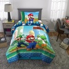 image:imageFranco Kids Bedding Super Soft Comforter and Sheet Set 4 Piece Twin Size BatmanMario
