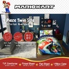 image:imageFranco Kids Bedding Super Soft Comforter and Sheet Set 4 Piece Twin Size BatmanMario Kart