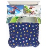 image:imageFranco Kids Bedding Super Soft Comforter and Sheet Set 4 Piece Twin Size BatmanMario Kart