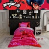 image:imageFranco Kids Bedding Super Soft Comforter and Sheet Set 4 Piece Twin Size BatmanMiraculous Ladybug