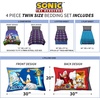 image:imageFranco Kids Bedding Super Soft Comforter and Sheet Set 4 Piece Twin Size BatmanMulticolour