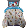 image:imageFranco Kids Bedding Super Soft Comforter and Sheet Set 4 Piece Twin Size BatmanPaw Patrol