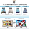 image:imageFranco Kids Bedding Super Soft Comforter and Sheet Set 4 Piece Twin Size BatmanPaw Patrol