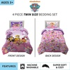 image:imageFranco Kids Bedding Super Soft Comforter and Sheet Set 4 Piece Twin Size BatmanPaw Patrol Girl Skye