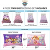 image:imageFranco Kids Bedding Super Soft Comforter and Sheet Set 4 Piece Twin Size BatmanPaw Patrol Girl Skye
