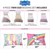 image:imageFranco Kids Bedding Super Soft Comforter and Sheet Set 4 Piece Twin Size BatmanPeppa Pig