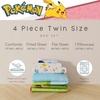 image:imageFranco Kids Bedding Super Soft Comforter and Sheet Set 4 Piece Twin Size BatmanPokemon  Snorlax