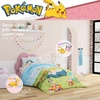 image:imageFranco Kids Bedding Super Soft Comforter and Sheet Set 4 Piece Twin Size BatmanPokemon  Snorlax