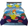 image:imageFranco Kids Bedding Super Soft Comforter and Sheet Set 4 Piece Twin Size BatmanPokemon