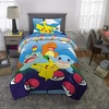image:imageFranco Kids Bedding Super Soft Comforter and Sheet Set 4 Piece Twin Size BatmanPokemon