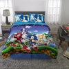 image:imageFranco Kids Bedding Super Soft Comforter and Sheet Set 4 Piece Twin Size BatmanSonic