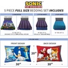 image:imageFranco Kids Bedding Super Soft Comforter and Sheet Set 4 Piece Twin Size BatmanSonic