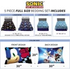 image:imageFranco Kids Bedding Super Soft Comforter and Sheet Set 4 Piece Twin Size BatmanSonic the Hedgehog