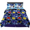 image:imageFranco Kids Bedding Super Soft Comforter and Sheet Set 4 Piece Twin Size BatmanSonic the Hedgehog
