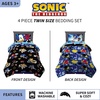 image:imageFranco Kids Bedding Super Soft Comforter and Sheet Set 4 Piece Twin Size BatmanSonic the Hedgehog