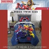 image:imageFranco Kids Bedding Super Soft Comforter and Sheet Set 4 Piece Twin Size BatmanTransformers  Robot Moves