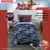 image:imageFranco Kids Bedding Super Soft Comforter and Sheet Set 4 Piece Twin Size BatmanTransformers  Robot Moves