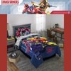 image:imageFranco Kids Bedding Super Soft Comforter and Sheet Set 4 Piece Twin Size BatmanTransformers  Robot Moves