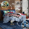 image:imageFranco Kids Bedding Super Soft Comforter and Sheet Set 4 Piece Twin Size BatmanTransformers