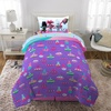 image:imageFranco Kids Bedding Super Soft Comforter and Sheet Set 4 Piece Twin Size BatmanTrolls World Tour