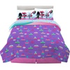 image:imageFranco Kids Bedding Super Soft Comforter and Sheet Set 4 Piece Twin Size BatmanTrolls World Tour