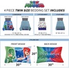 image:imageFranco Kids Bedding Super Soft Comforter and Sheet Set 4 Piece Twin Size PJ Masks