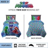 image:imageFranco Kids Bedding Super Soft Comforter and Sheet Set 4 Piece Twin Size PJ Masks