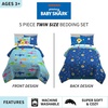 image:imageFranco Kids Bedding Super Soft Comforter and Sheet Set with Sham 5 Piece Twin Size Baby Shark