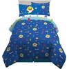 image:imageFranco Kids Bedding Super Soft Comforter and Sheet Set with Sham 5 Piece Twin Size Baby Shark