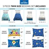image:imageFranco Kids Bedding Super Soft Comforter and Sheet Set with Sham 5 Piece Twin Size Baby Shark