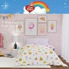 image:imageFranco Kids Bedding Super Soft Comforter and Sheet Set with Sham 5 Piece Twin Size Hello KittyCare Bears  Foodie
