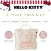 image:imageFranco Kids Bedding Super Soft Comforter and Sheet Set with Sham 5 Piece Twin Size Hello KittyHello Kitty  Constellation
