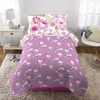 image:imageFranco Kids Bedding Super Soft Comforter and Sheet Set with Sham 5 Piece Twin Size Hello KittyHello Kitty  Rainbow Garden