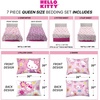 image:imageFranco Kids Bedding Super Soft Comforter and Sheet Set with Sham 5 Piece Twin Size Hello KittyHello Kitty  Rainbow Garden