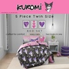 image:imageFranco Kids Bedding Super Soft Comforter and Sheet Set with Sham 5 Piece Twin Size Hello KittyKuromi  My Melody