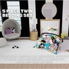 image:imageFranco Kids Bedding Super Soft Comforter and Sheet Set with Sham 5 Piece Twin Size Hello KittyMulticolor  Hello Kitty  Friends