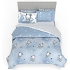 image:imageFranco Kids Bedding Super Soft Comforter and Sheet Set with Sham 5 Piece Twin Size Hello KittyPochacco