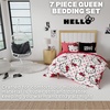image:imageFranco Kids Bedding Super Soft Comforter and Sheet Set with Sham 5 Piece Twin Size Hello KittyRed  Hello Kitty