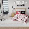 image:imageFranco Kids Bedding Super Soft Comforter and Sheet Set with Sham 5 Piece Twin Size Hello KittyRed  Hello Kitty
