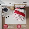 image:imageFranco Kids Bedding Super Soft Comforter and Sheet Set with Sham 5 Piece Twin Size Hello KittyRed  Hello Kitty