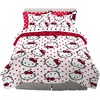 image:imageFranco Kids Bedding Super Soft Comforter and Sheet Set with Sham 5 Piece Twin Size Hello KittyRed  Hello Kitty