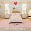 image:imageFranco Kids Bedding Super Soft Comforter and Sheet Set with Sham 5 Piece Twin Size Hello KittyYellow  Care Bears