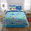 image:imageFranco Kids Bedding Super Soft Comforter and Sheet Set with Sham 7 Piece Full Size Baby Shark